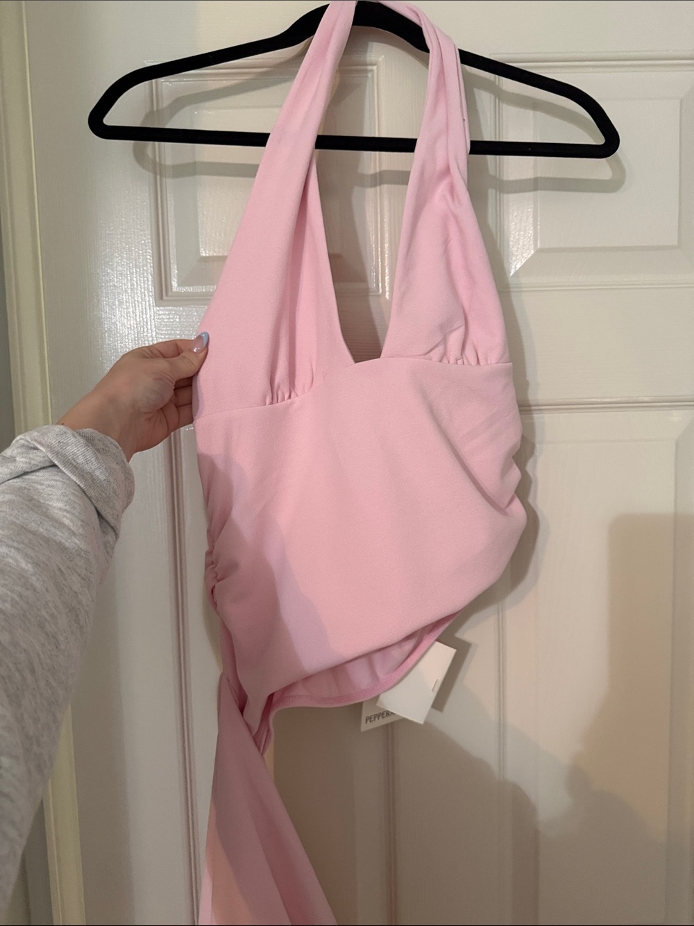 Light Pink Halter Set